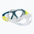 Zestaw do snorkelingu Aqualung Saturn Combo transparent/blue 5