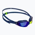 Okulary do pływania Aquasphere Xceed 2022 navy blue/navy blue/mirror blue