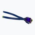 Okulary do pływania Aquasphere Xceed 2022 navy blue/navy blue/mirror blue 3