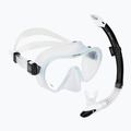 Zestaw do snorkelingu Aqualung Combo Nabul maska + fajka transparent/white