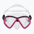 Maska do snorkelingu dziecięca Aqualung Cub transparent/pink 2