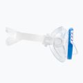 Maska do snorkelingu juniorska Aqualung Cub transparent/blue 3