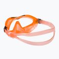 Maska do snorkelingu dziecięca Aqualung Mix orange/black 4