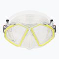 Maska do snorkelingu Aqualung Hawkeye transparent/yellow 2