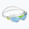 Maska do pływania dziecięca Aquasphere Vista transparent/bright green/blue
