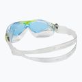 Maska do pływania dziecięca Aquasphere Vista transparent/bright green/blue 4