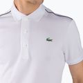 Koszulka polo męska Lacoste DH2094 white/black 5