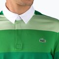 Koszulka polo męska Lacoste DH0872 white/wormwood/chervil 5