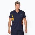Koszulka polo męska Lacoste DH0866 navy blue/broom mandarin 2
