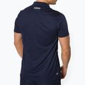 Koszulka polo męska Lacoste DH0866 navy blue/broom mandarin 4
