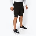Spodenki męskie Lacoste GH1041 black/black green