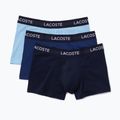 Bokserki męskie Lacoste 5H9623 3 pary navy blue/methylene tropical