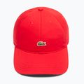 Czapka z daszkiem Lacoste RK0491 red 3