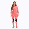 Pianka do pływania damska Billabong 4/3 mm Synergy Back Zip 2022 vintage coral