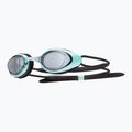 Okulary do pływania damskie TYR Blackhawk Racing smoke/mint/black