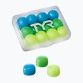 Zatyczki do uszu Tyr Soft Silicone Ear Plugs Jr 12 szt. blue/green/yellow