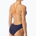 Strój pływacki jednoczęściowy damski TYR Hexa Cutoutfit navy/orange 2