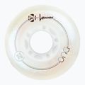 Kółka do rolek Luminous Led Wheels Duo 76mm/85A X4 white/pearl 3