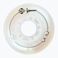 Kółka do rolek Luminous Led Wheels Duo 72mm/85A X4 white/pearl 3