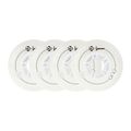 Kółka do rolek Luminous Led Wheels Duo 84mm/85A X4 white/blue 6