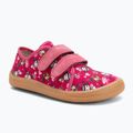 Buty barefoot dziecięce Froddo Canvas fuxia+
