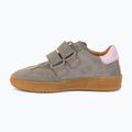 Buty barefoot dziecięce Froddo G3130269 light grey/pink 3
