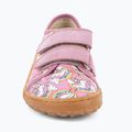 Buty barefoot dziecięce Froddo Canvas white/pink 3