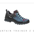 Buty trekkingowe damskie Salewa MTN Trainer 2 GTX dark denim/fluo coral 10