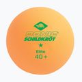 Piłeczki do tenisa stołowego Donic-Schildkröt 1-Star Elite Poly 40+ 6szt. white/orange 3