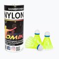 Lotki do badmintona Sunflex Nylon 3XY 3 szt. żółte 53559