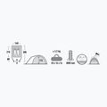 Namiot kempingowy 2-osobowy High Peak Nevada 2 nimbus grey 10