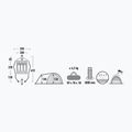 Namiot kempingowy 3-osobowy High Peak Alfena 3 nimbus grey 2