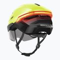 Kask rowerowy z kierunkowskazami ABUS Hyp-e Ace signal yellow 12
