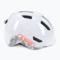 Kask rowerowy dziecięcy ABUS Smiley 3.0 ACE LED shiny white 3