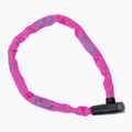 Zapięcie rowerowe ABUS Steel-O-Chain 5805K/75 pink