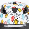 Kask rowerowy dziecięcy ABUS Smooty 2.0 white smiley 7