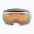 Gogle narciarskie Alpina Estetica Q-Lite pearlwhite gloss/mandarin sph 2