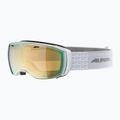 Gogle narciarskie Alpina Estetica Q-Lite pearlwhite gloss/mandarin sph 6