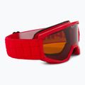 Gogle narciarskie dziecięce Alpina Piney red matt/ orange