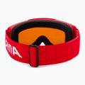 Gogle narciarskie dziecięce Alpina Piney red matt/ orange 3