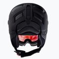 Kask narciarski Alpina Attelas Visor QVM black matt/silver 3