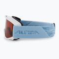Gogle narciarskie dziecięce Alpina Piney white/ skyblue matt/ orange 4