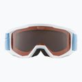 Gogle narciarskie dziecięce Alpina Piney white/ skyblue matt/ orange 8