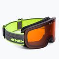 Gogle narciarskie Alpina Nakiska black-neon/dh