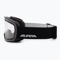 Gogle narciarskie Alpina Nakiska black 2024 matte/clear 4