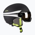 Kask narciarski dziecięcy Alpina Zupo Visor Q-Lite charcoal/neon matt 4