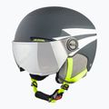 Kask narciarski dziecięcy Alpina Zupo Visor Q-Lite charcoal/neon matt 9