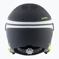 Kask narciarski dziecięcy Alpina Zupo Visor Q-Lite charcoal/neon matt 12