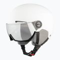 Kask narciarski Alpina Arber Visor Q-Lite white matt 9