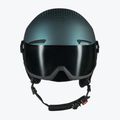 Kask narciarski Alpina Arber Visor Q-Lite petrol/green matt 4